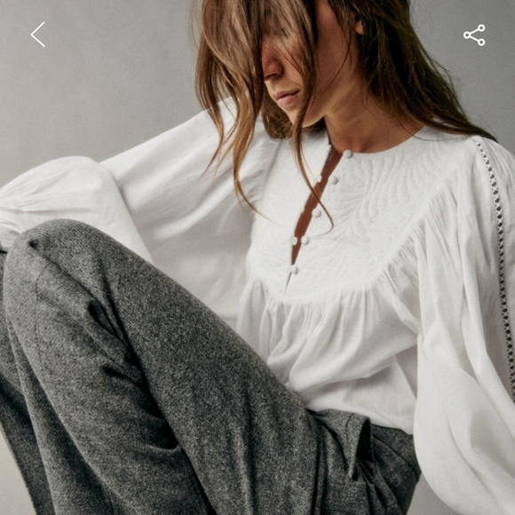 Sezane Tops - Sezane Solea Blouse